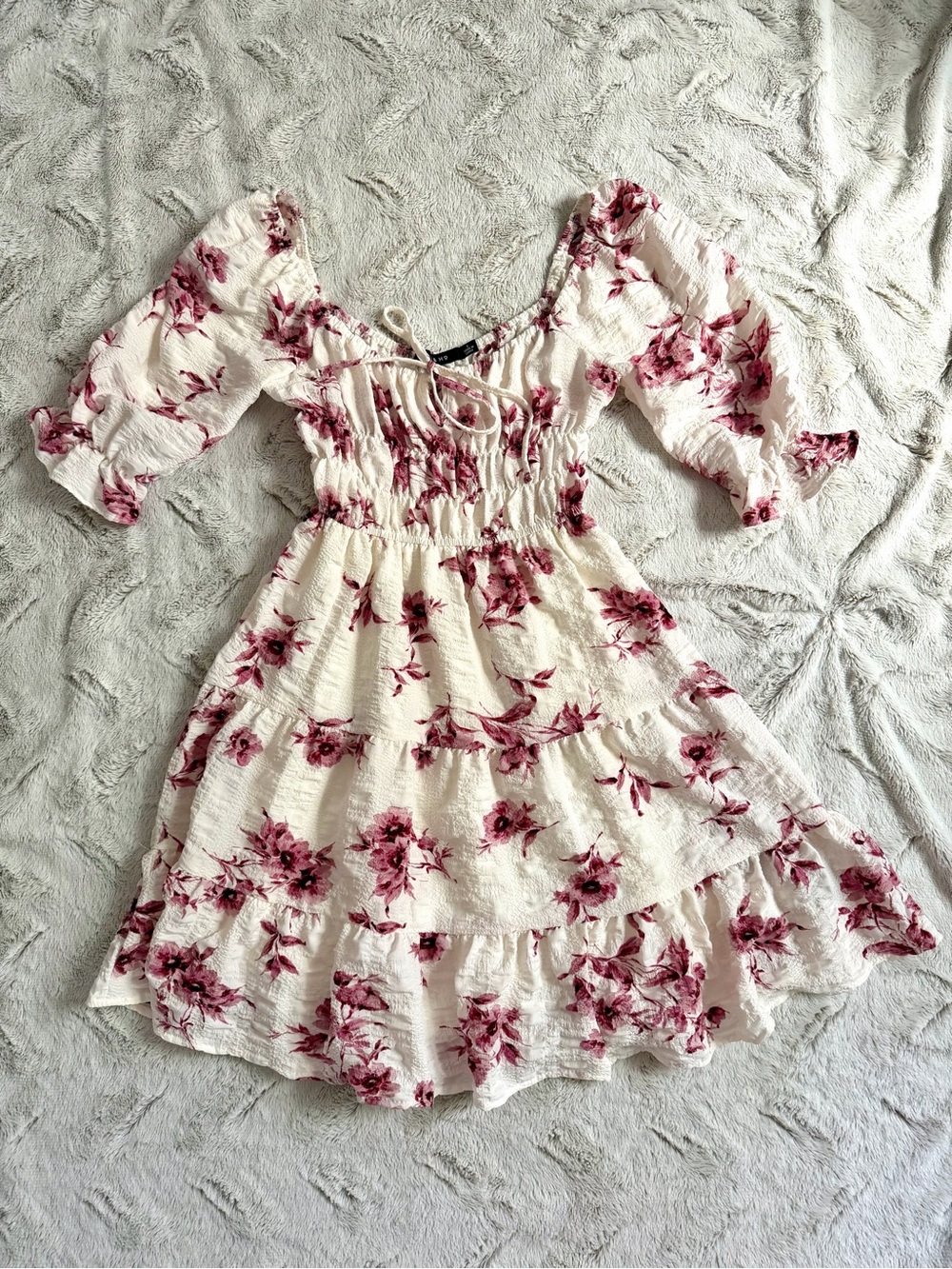 Mary & Mo floral cottagecore-style mini dress